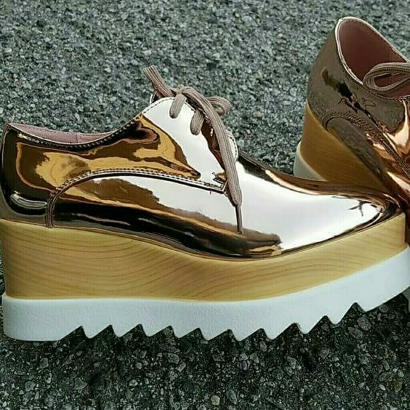 METALLIC ROSE GOLD  OXNARD PLATFORM - Picture 6 of 10